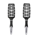 Max Pro Detangler Brush - Silver